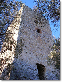 La torre medievale di Avane